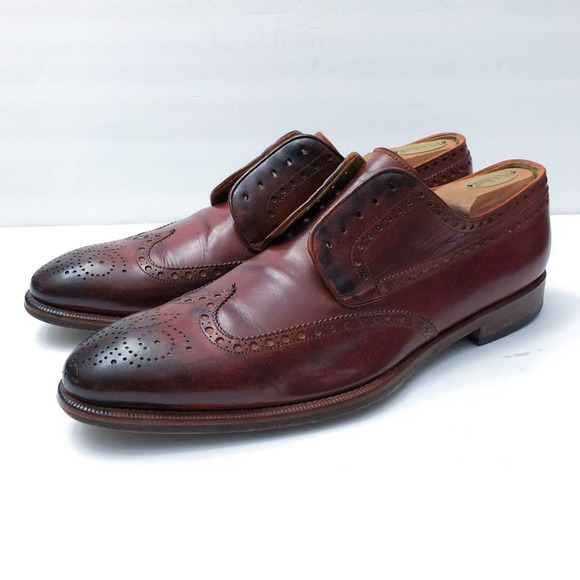 Magnanni Other - Magnanni Brown Leather Oxford Dress Shoes Size 11.5 M